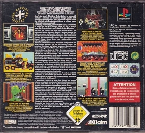 Revolution X - Mangler Manual - PS1 (B Grade) (Genbrug)